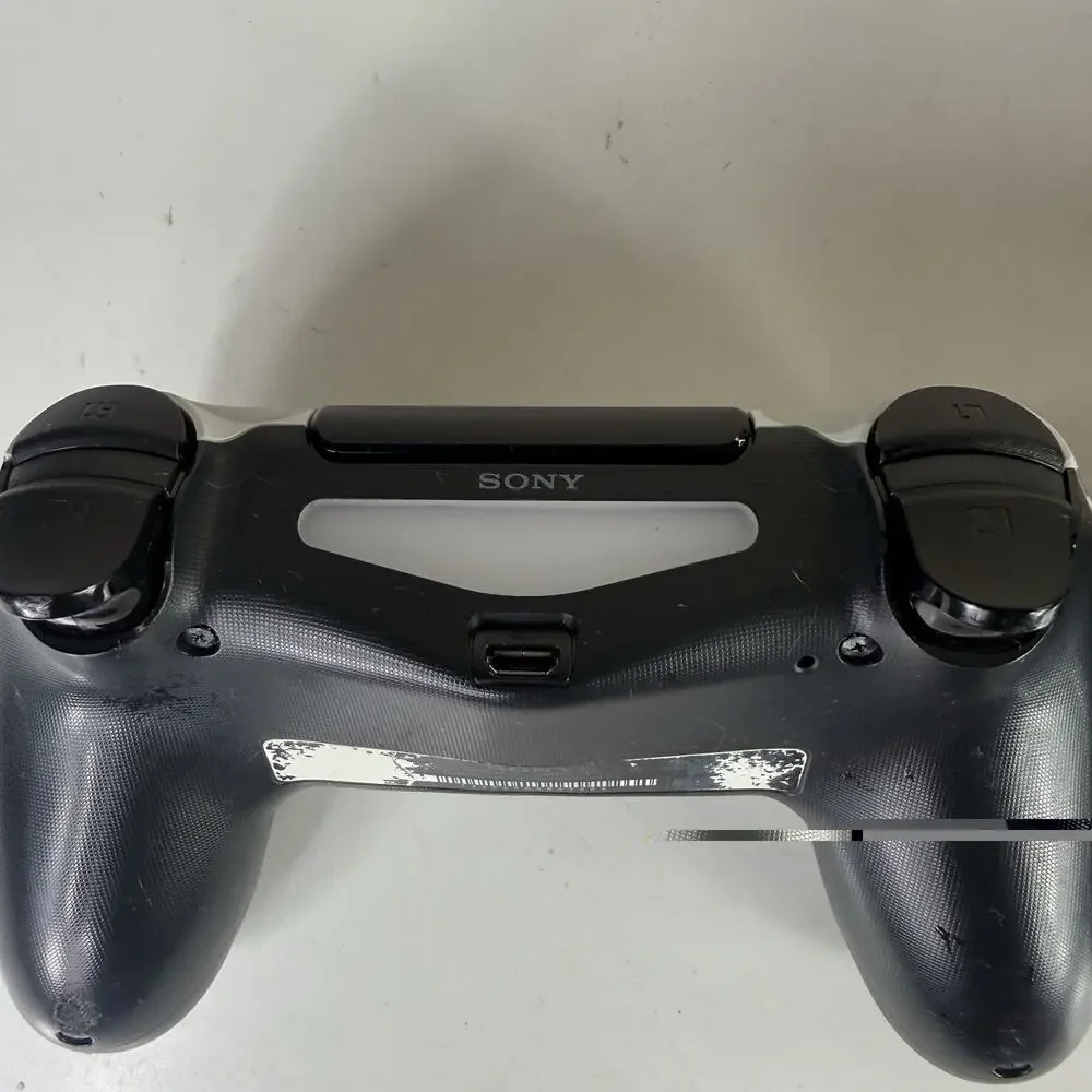 2 Sony DualShock 4 Wireless Controllers Black/Gray Camo Touchpad PS4 Untested